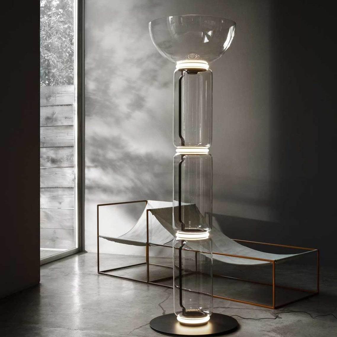 Bamboo Glass Floor Lamp - view 27