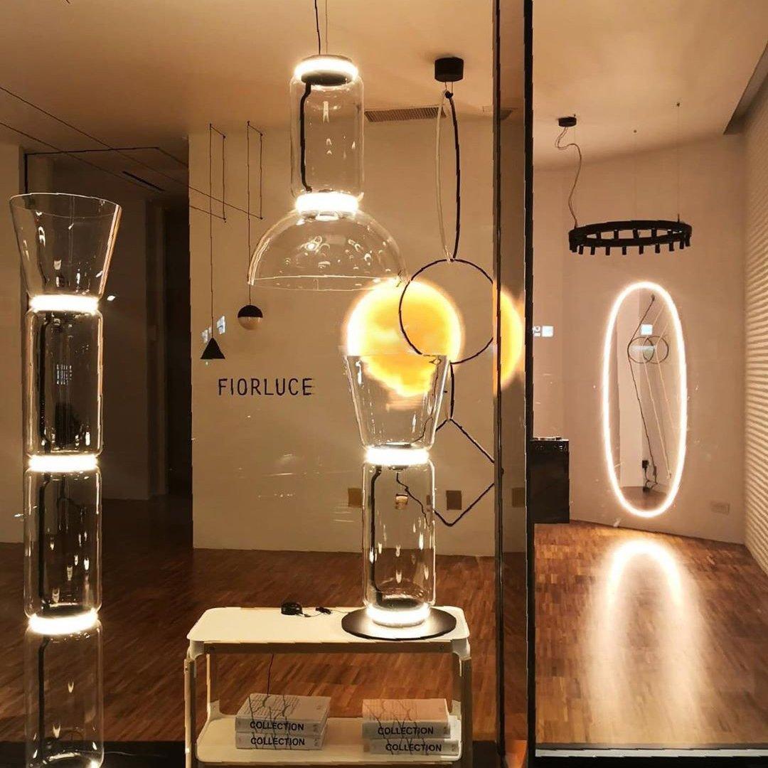 Bamboo Glass Floor Lamp - view 23