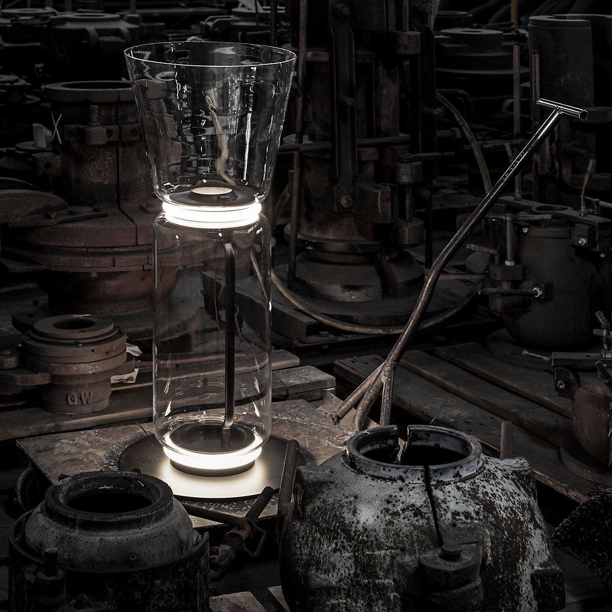 Bamboo Glass Floor Lamp - view 24