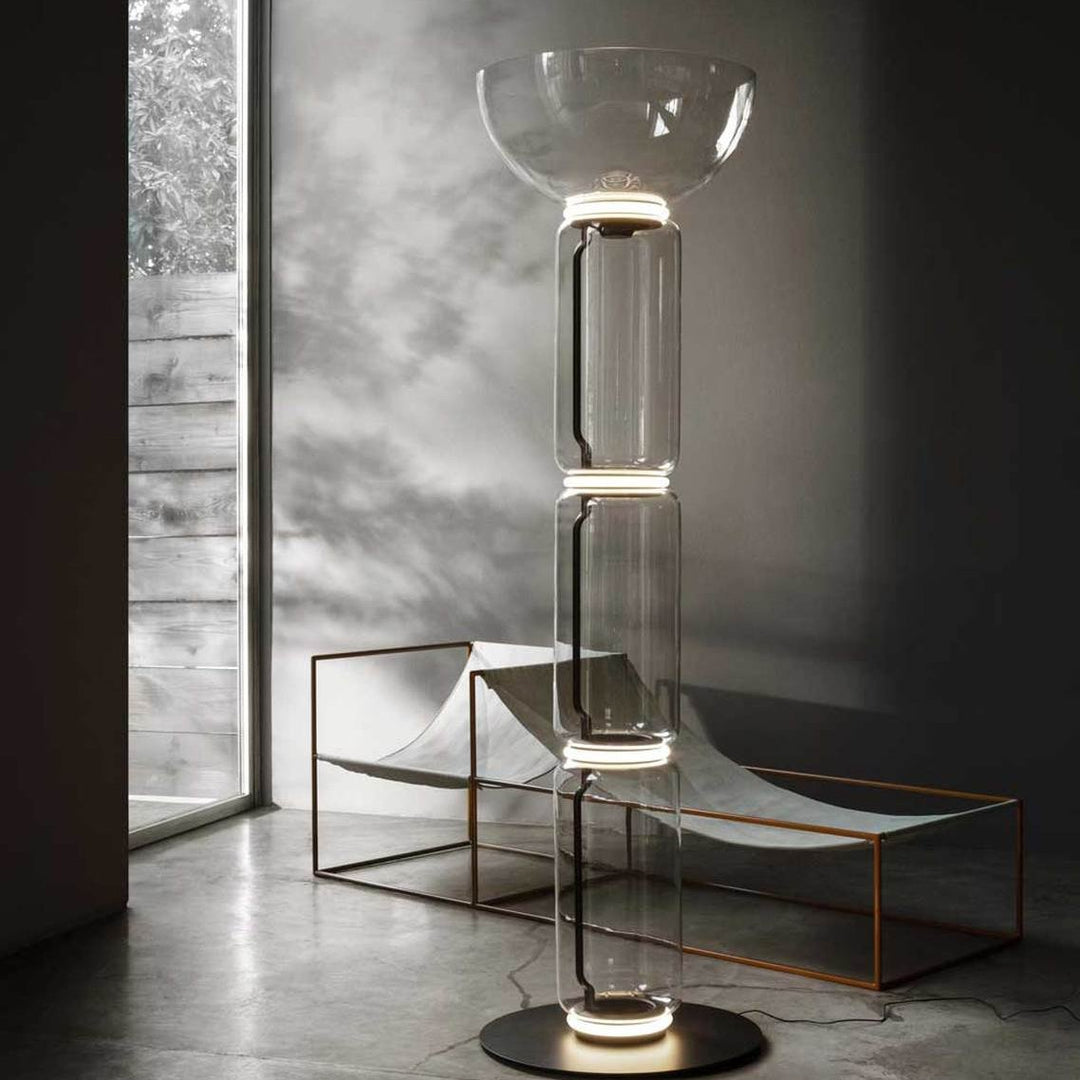 Bamboo Glass Floor Lamp - view 81