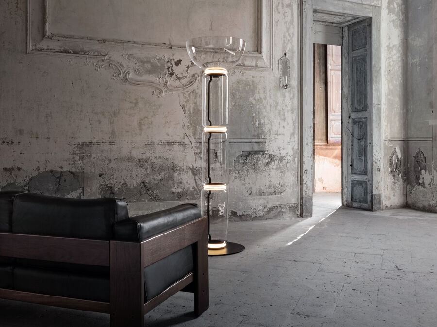 Bamboo Glass Floor Lamp - view 84