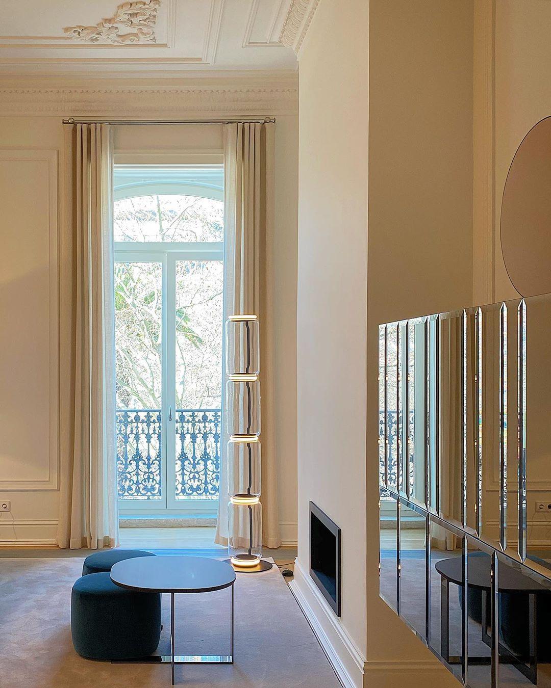 Bamboo Glass Floor Lamp - view 32