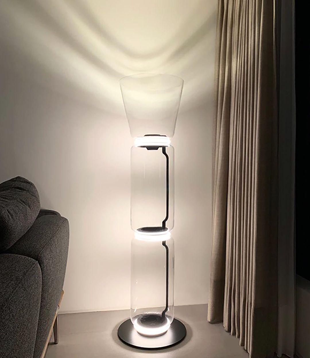 Bamboo Glass Floor Lamp - view 35