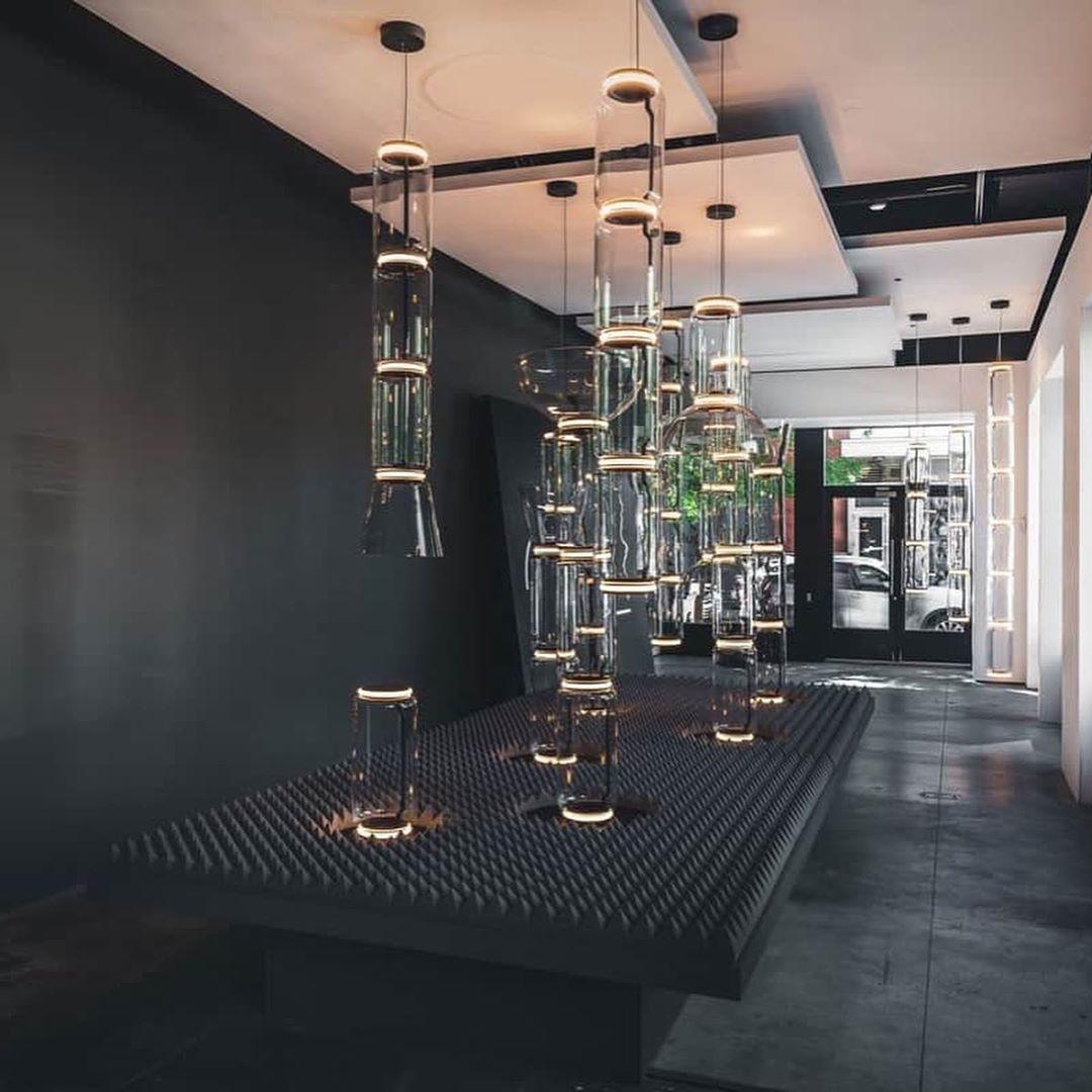 Bamboo Glass Floor Lamp - view 39