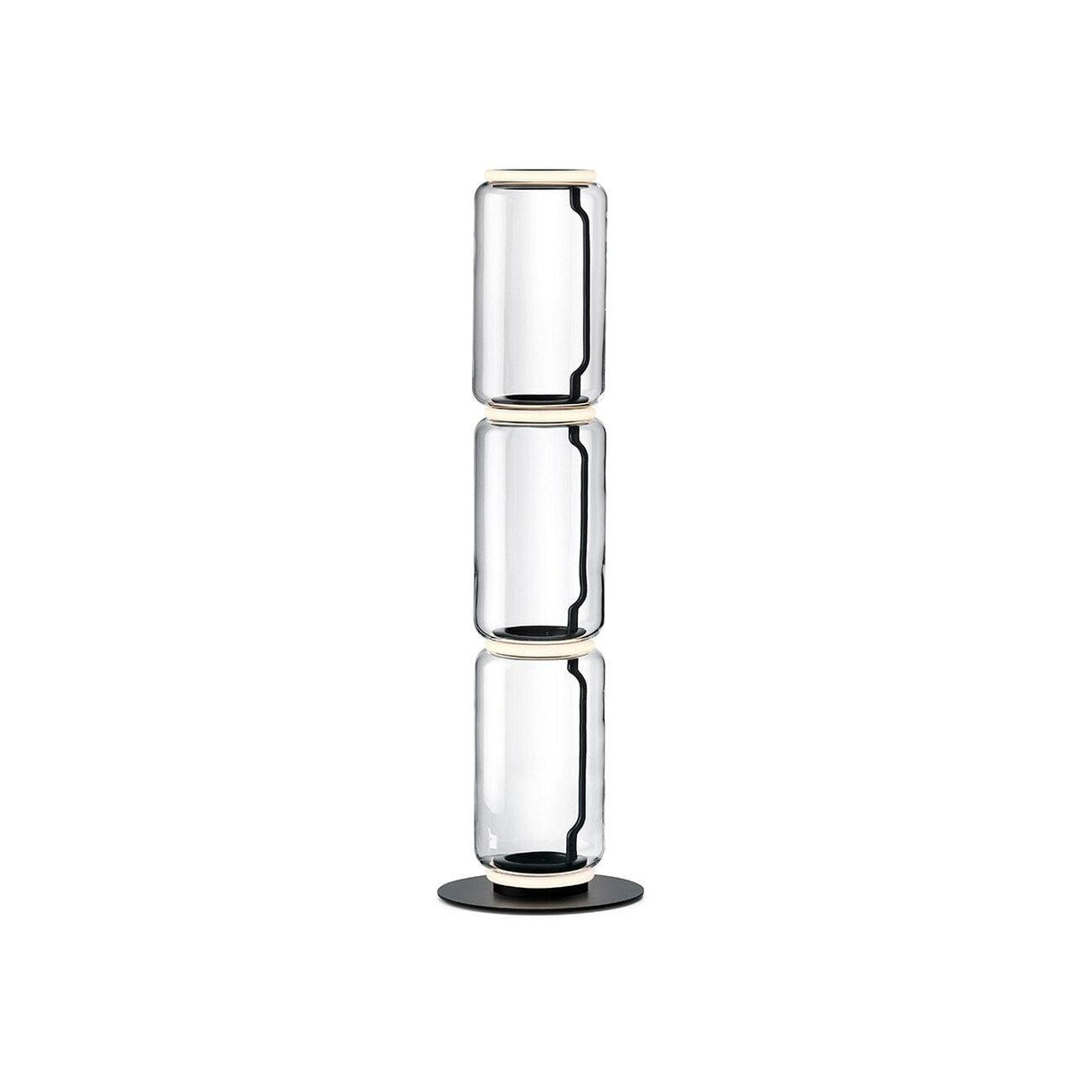 Bamboo Glass Floor Lamp - view 55