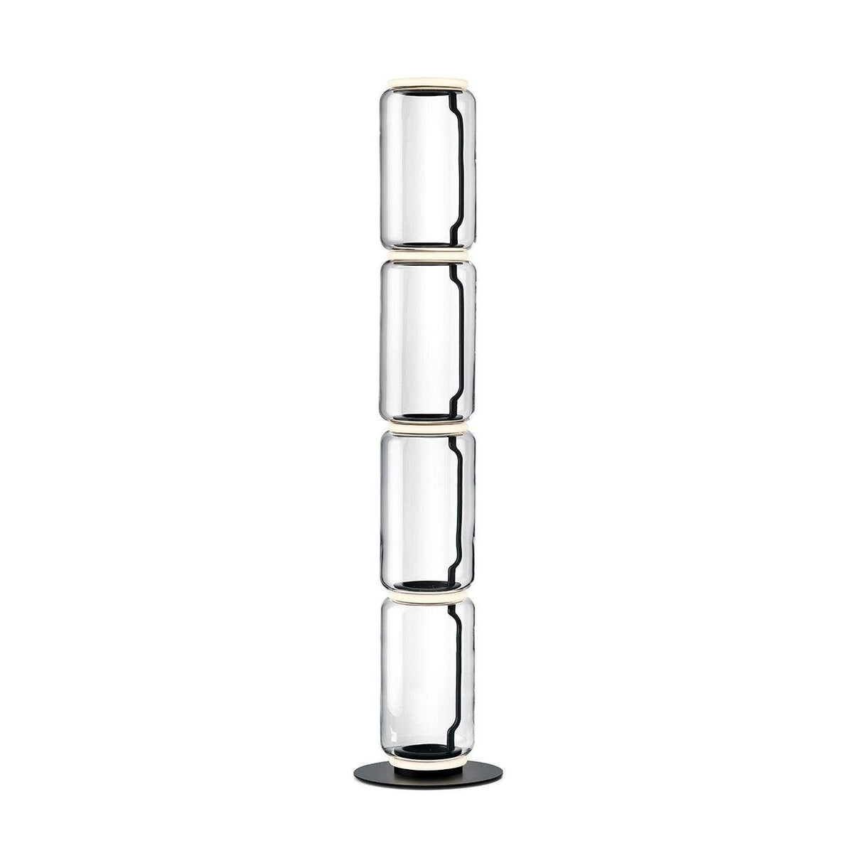Bamboo Glass Floor Lamp - view 56