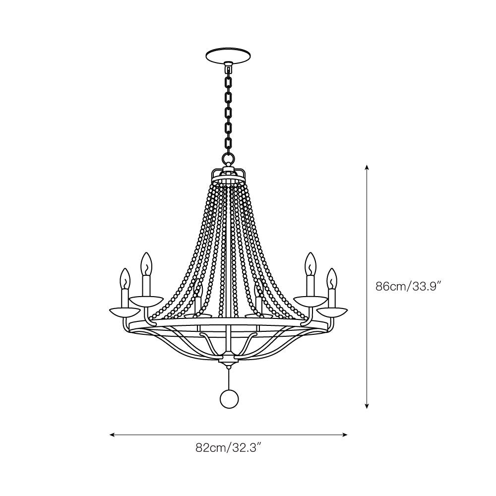 Tyzer Empire Chandelier - view 5