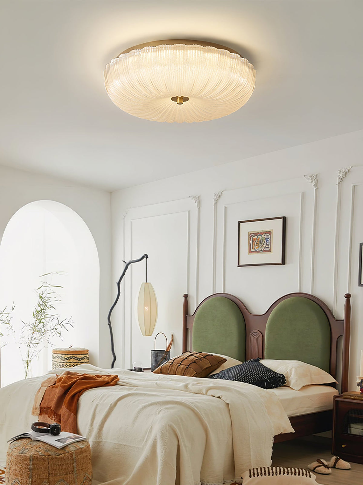 Ripple Glass Ceiling Light