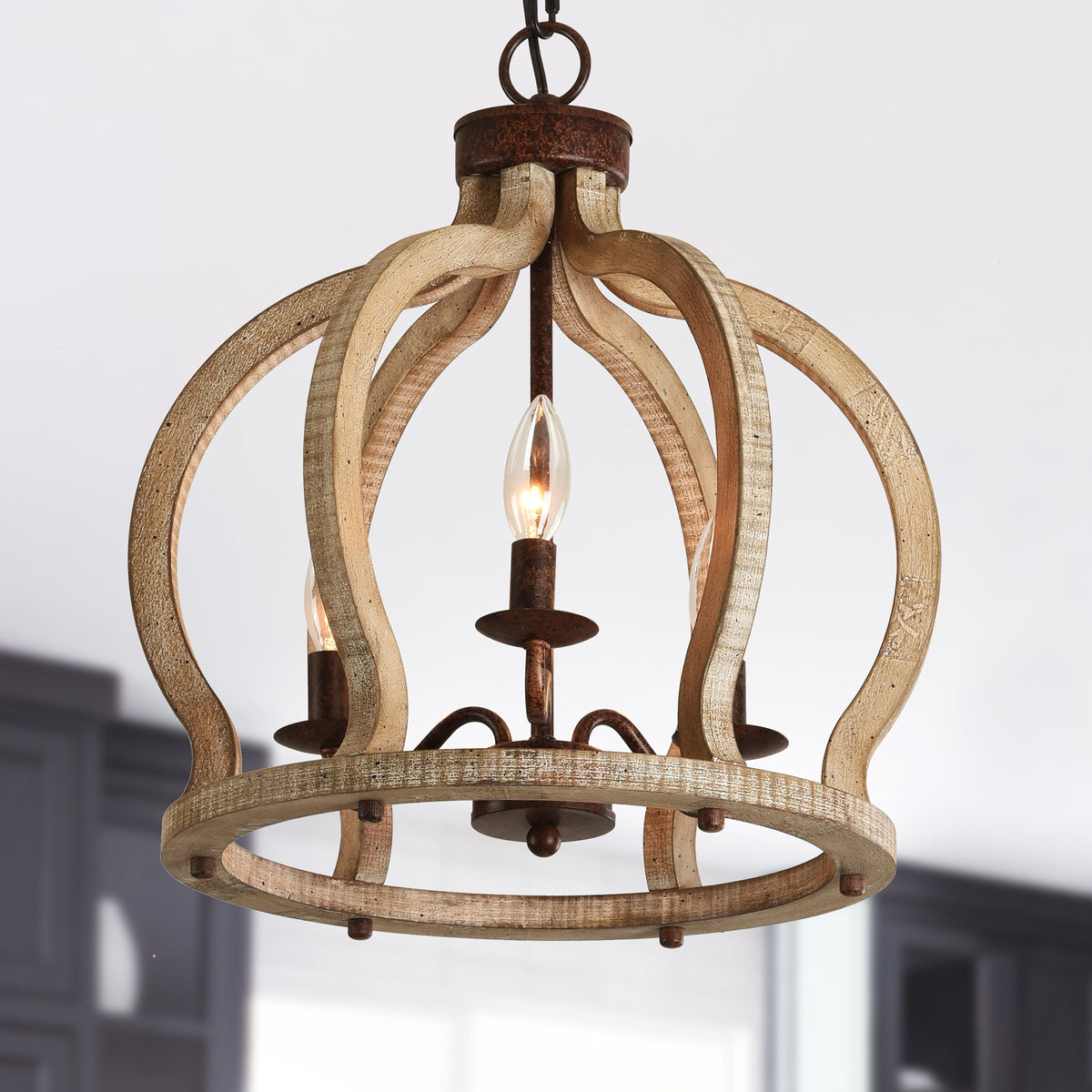 Oaks Aura Farmhouse Pendant Lamp - view 12