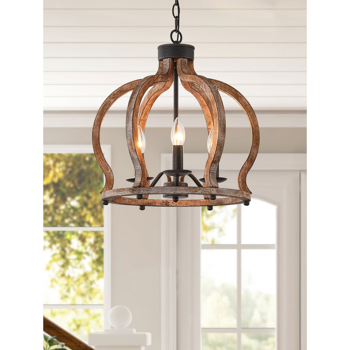 Oaks Aura Farmhouse Pendant Lamp - view 13