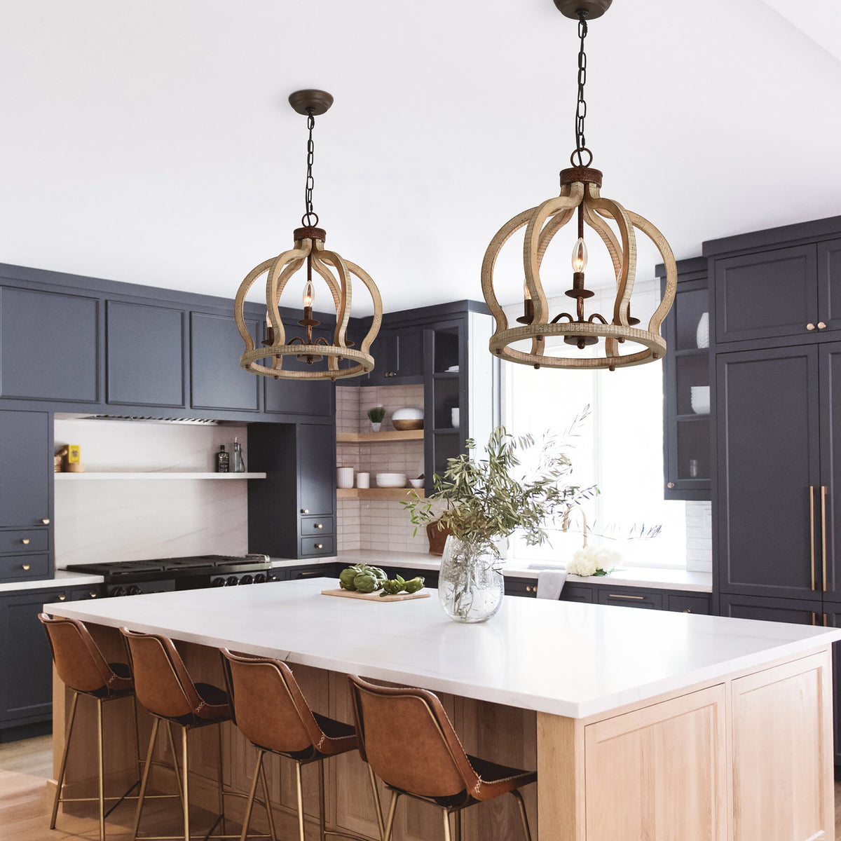 Oaks Aura Farmhouse Pendant Lamp - view 4