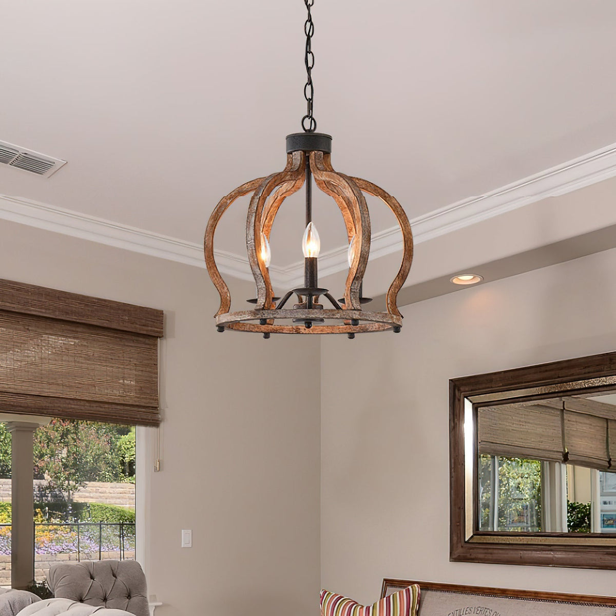 Oaks Aura Farmhouse Pendant Lamp - view 8