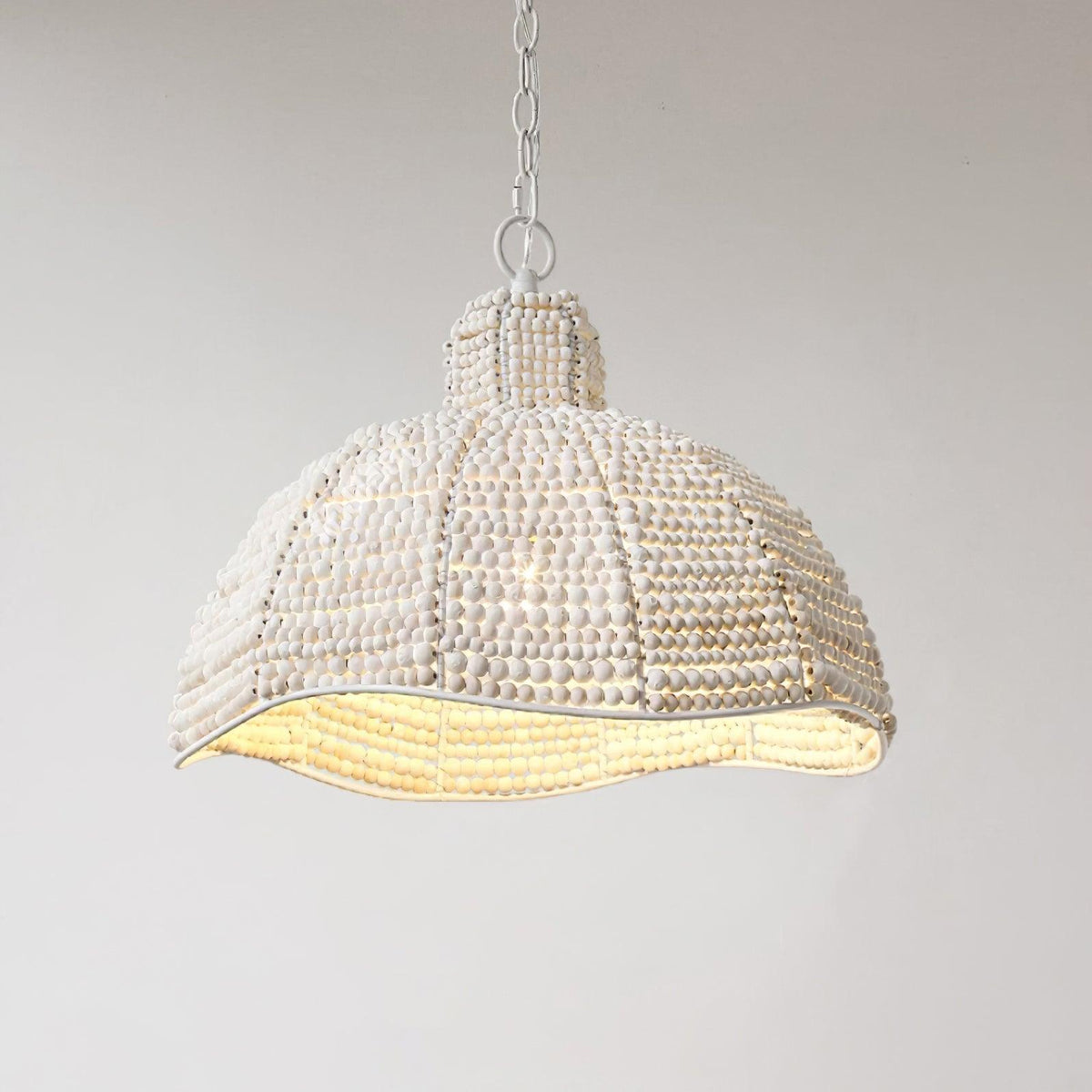 Obispo Wood Beads Pendant Lamp - view 14