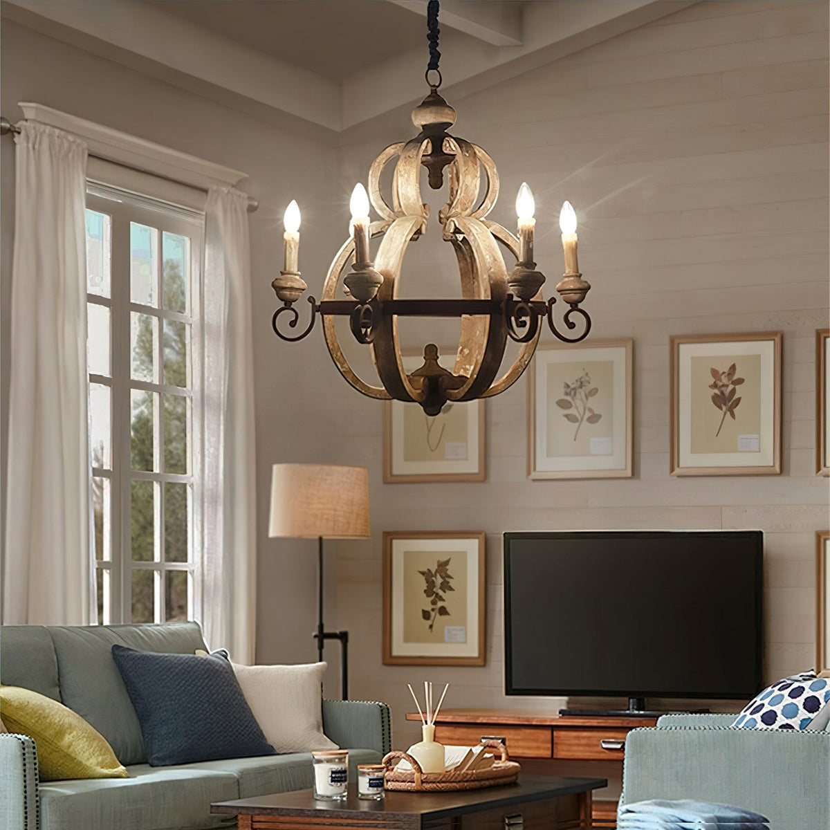 Odum Traditional Chandelier - view 2