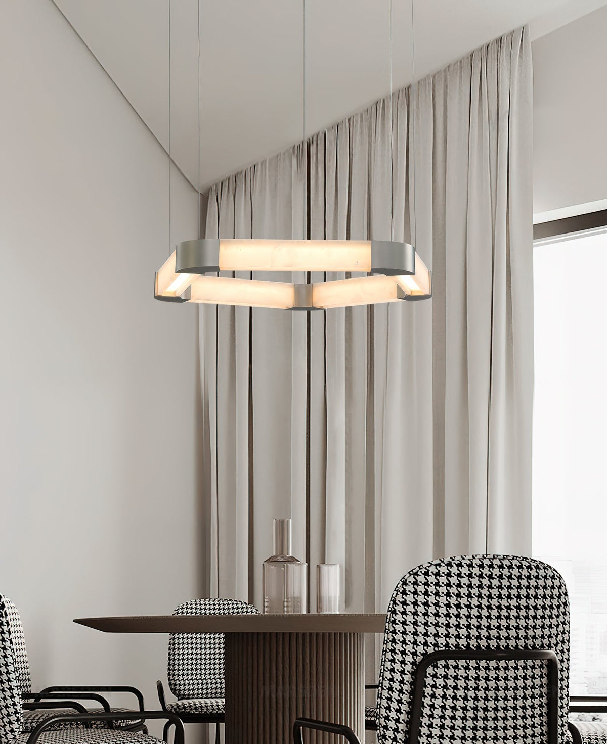 Ola Single Ring Chandelier - view 8
