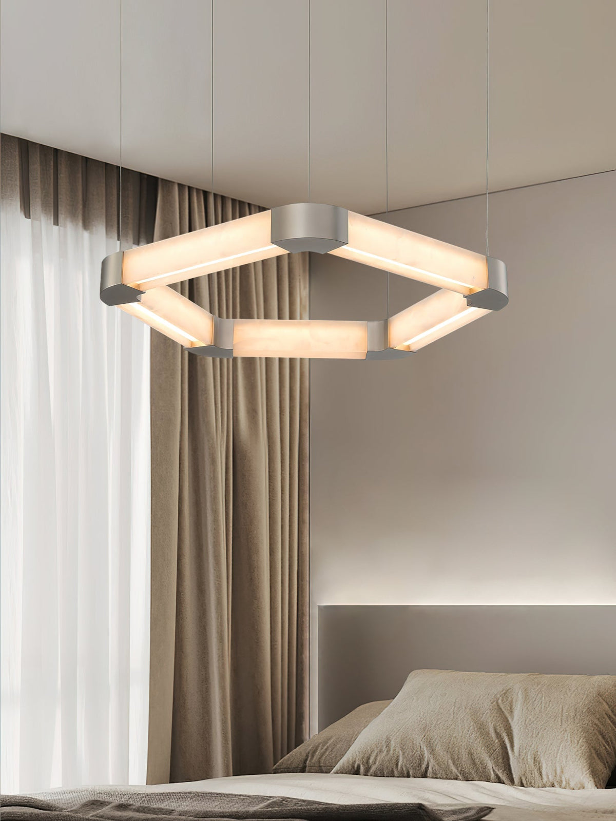 Ola Single Ring Chandelier - view 6