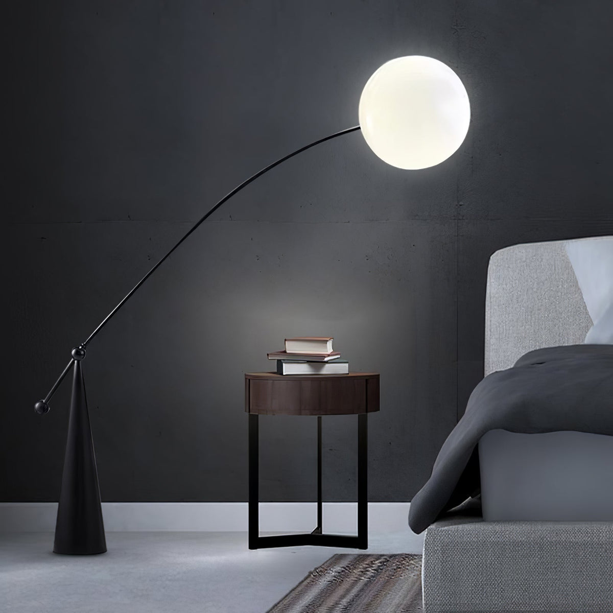 Opal Arc Floor Lamp - view 50