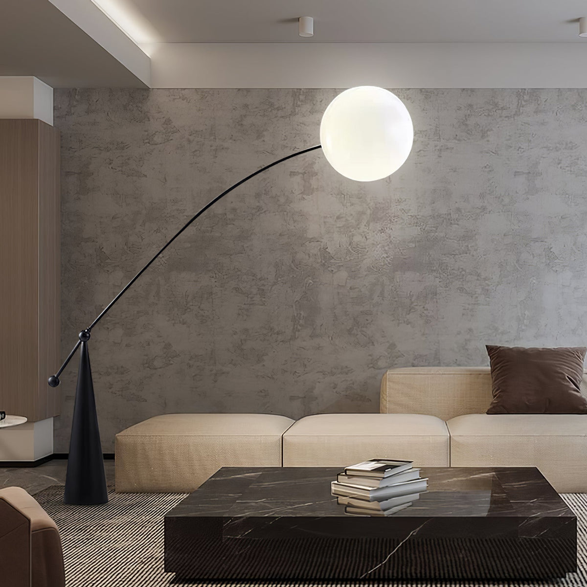Opal Arc Floor Lamp - view 59
