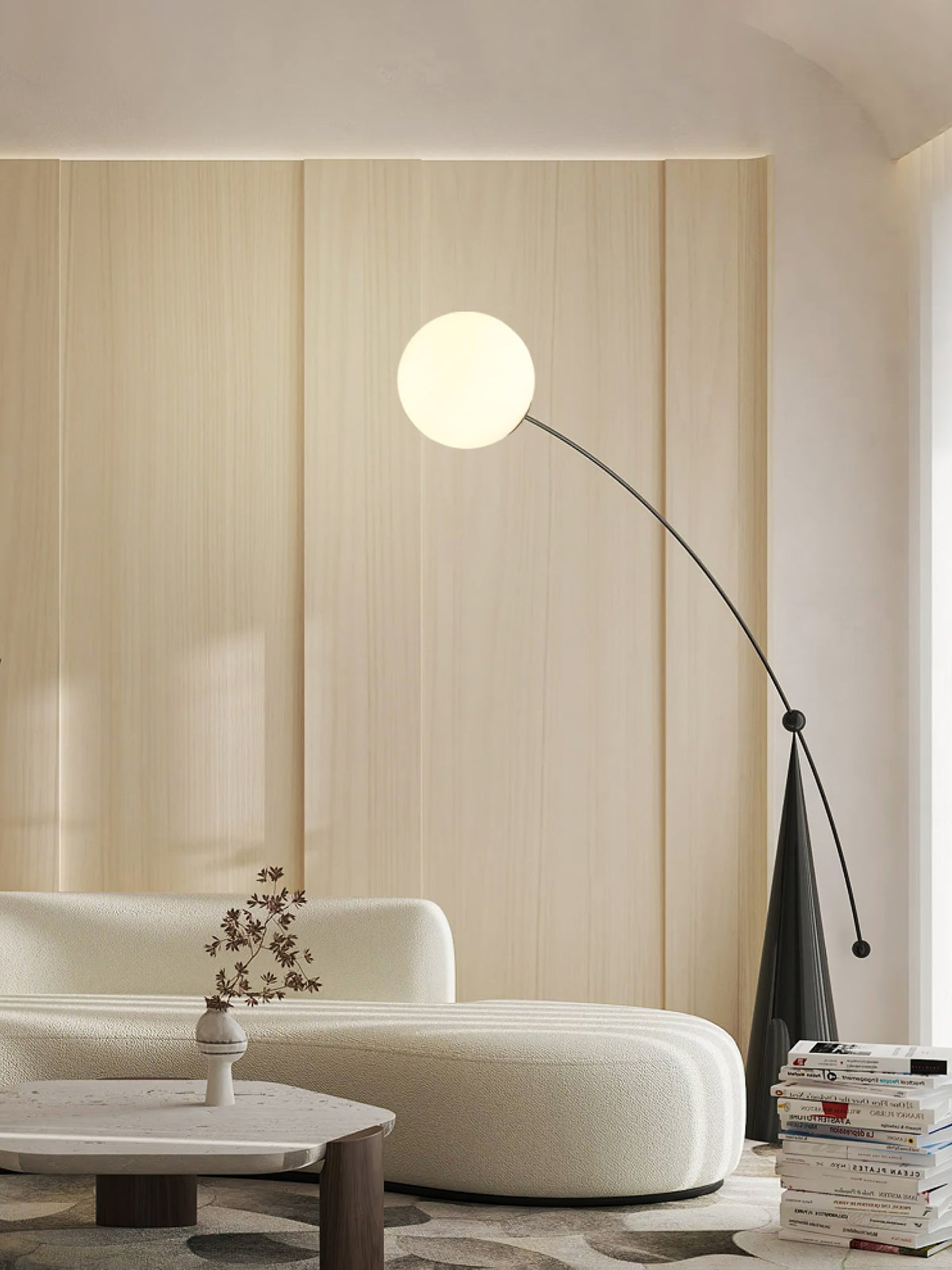 Opal Arc Floor Lamp - view 60