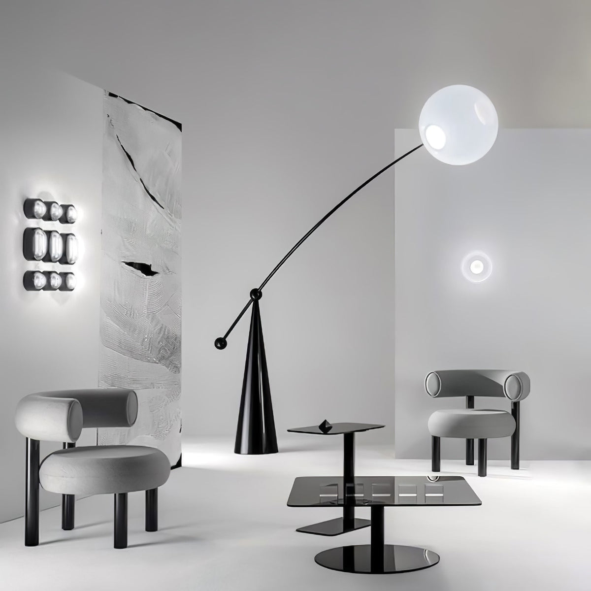Opal Arc Floor Lamp - view 69