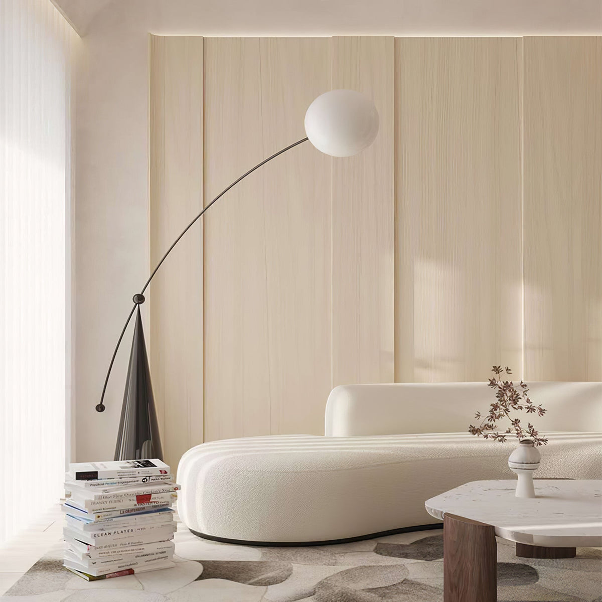 Opal Arc Floor Lamp - view 54