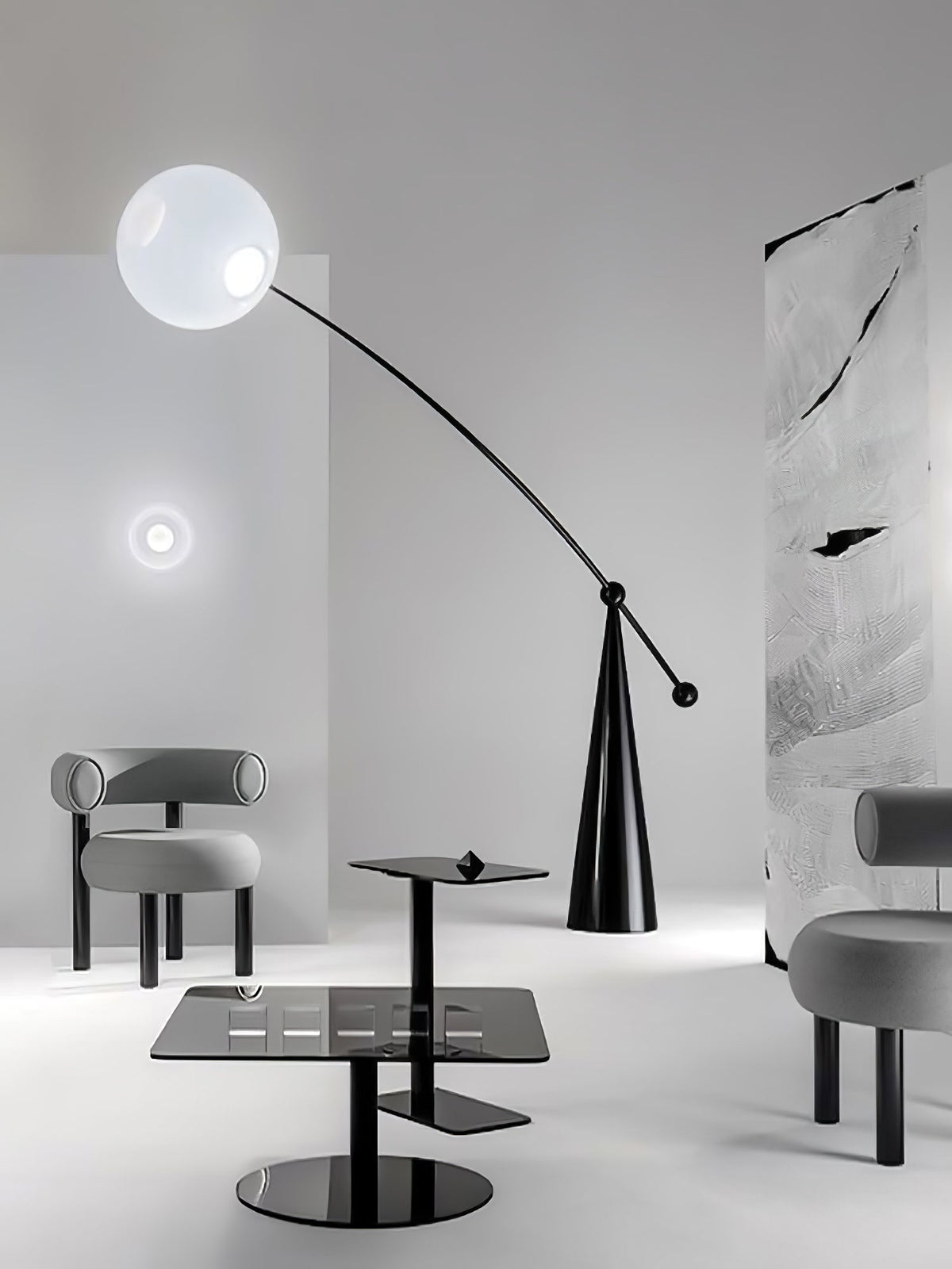 Opal Arc Floor Lamp - view 55