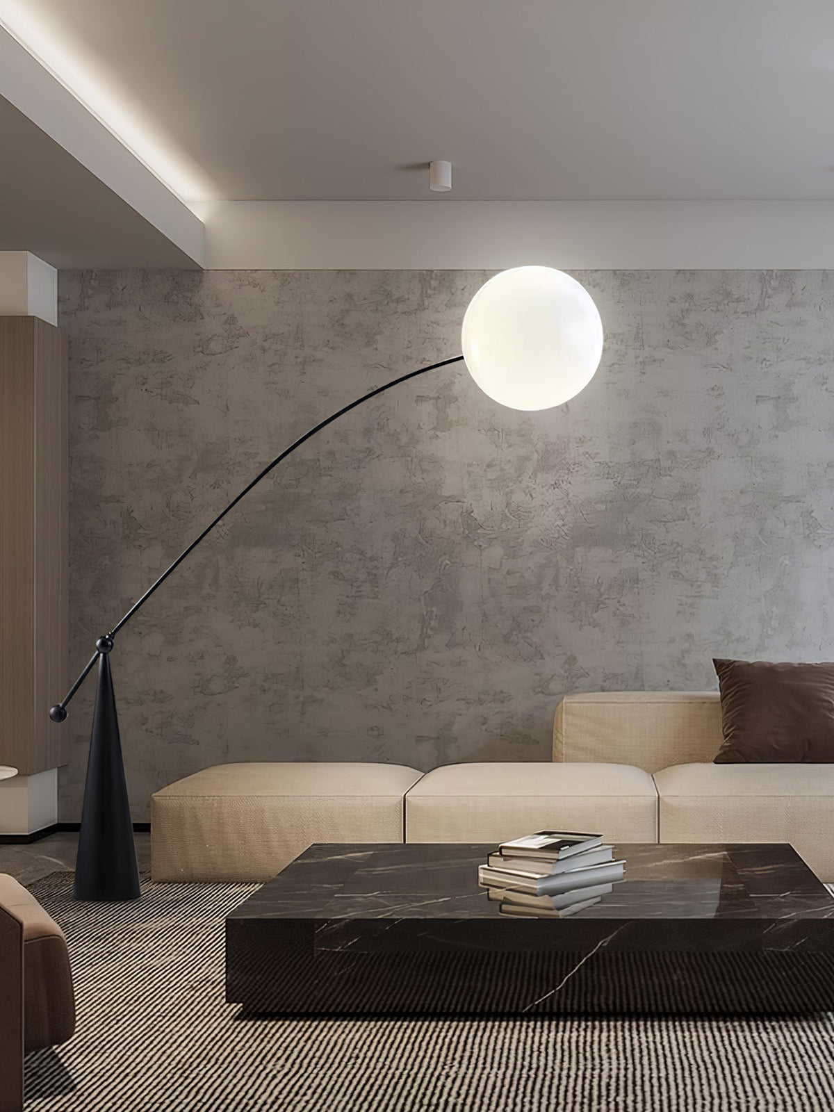 Opal Arc Floor Lamp - view 56