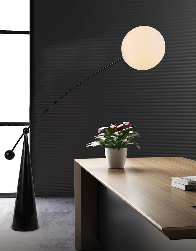 Opal Arc Floor Lamp - view 20