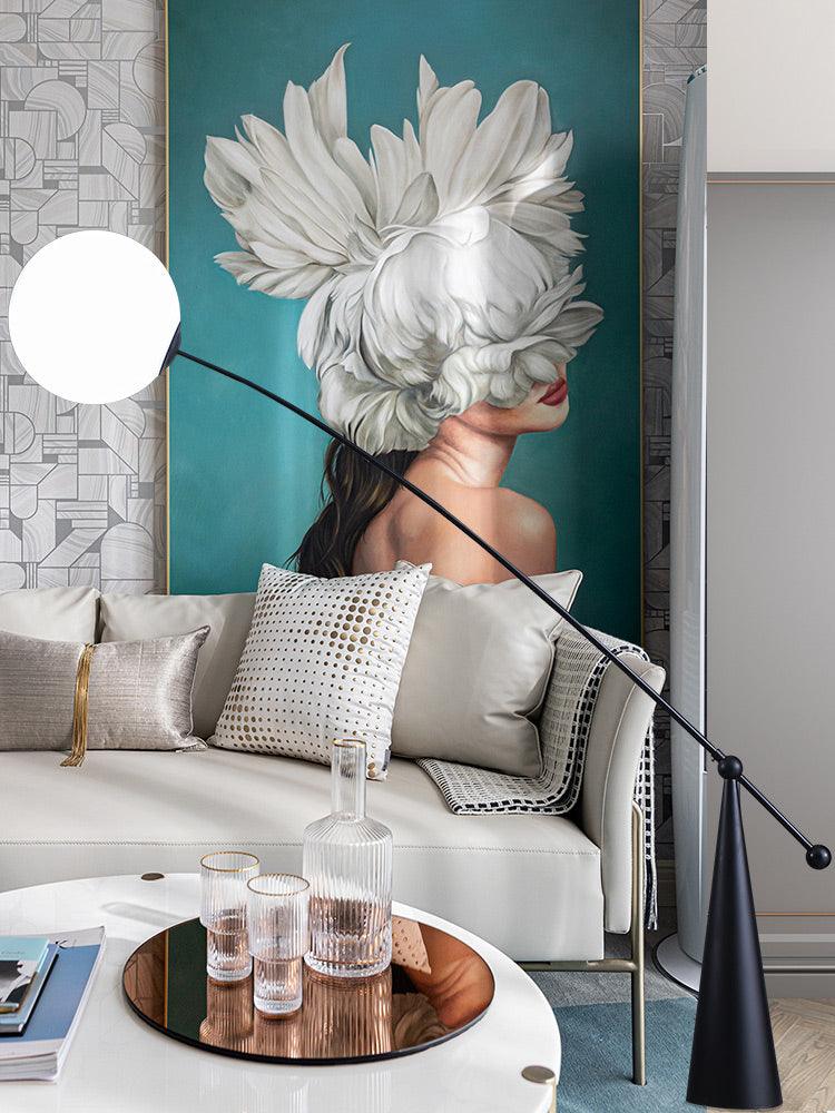 Opal Arc Floor Lamp - view 22