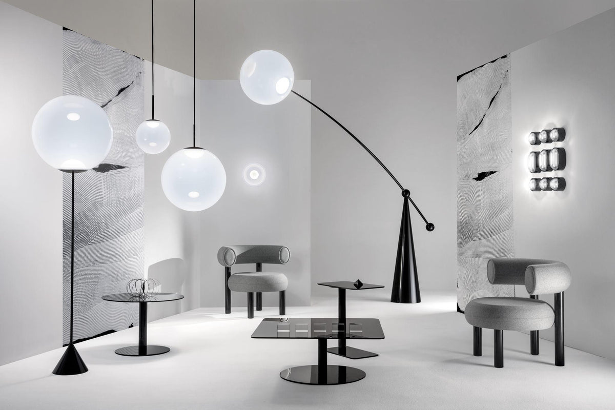 Opal Arc Floor Lamp - view 13