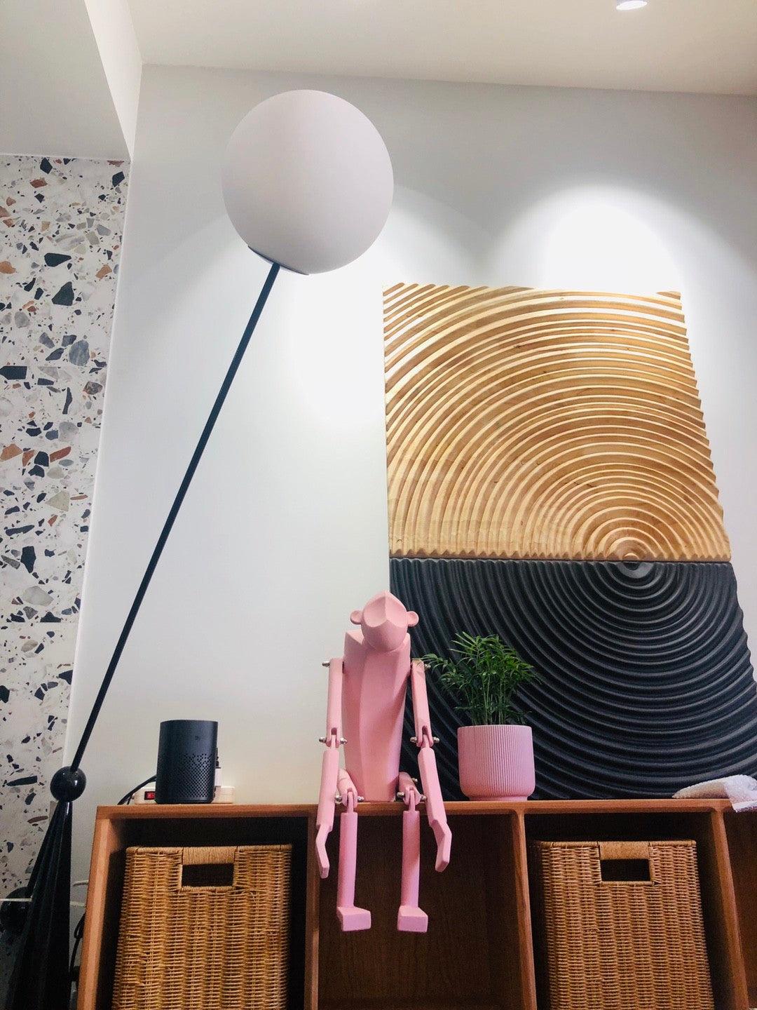 Opal Arc Floor Lamp - view 37
