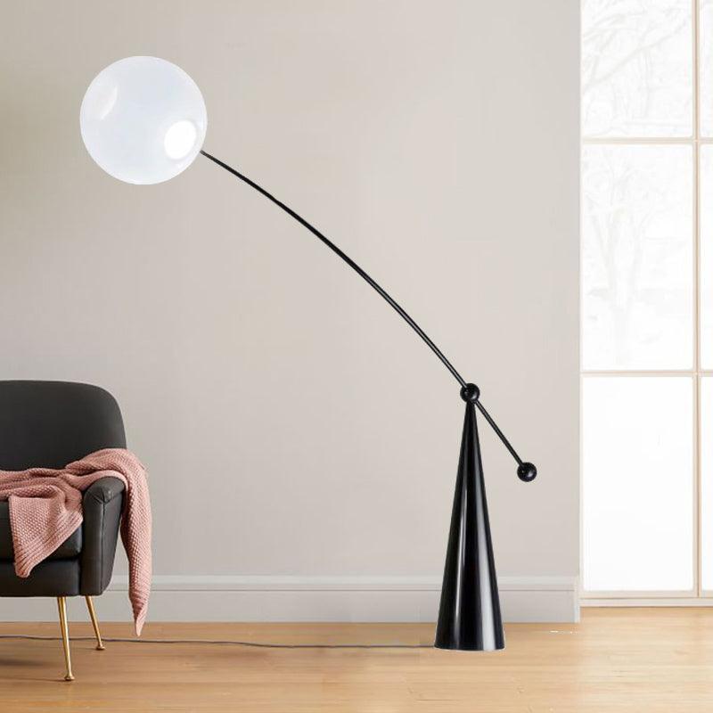 Opal Arc Floor Lamp - view 14