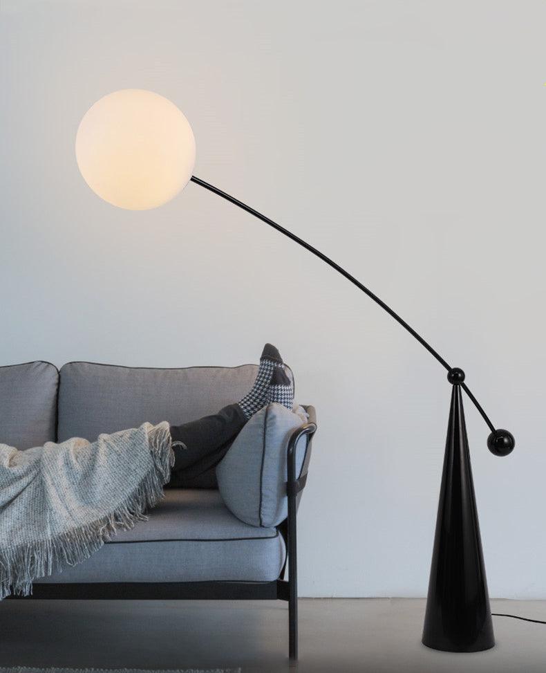 Opal Arc Floor Lamp - view 15