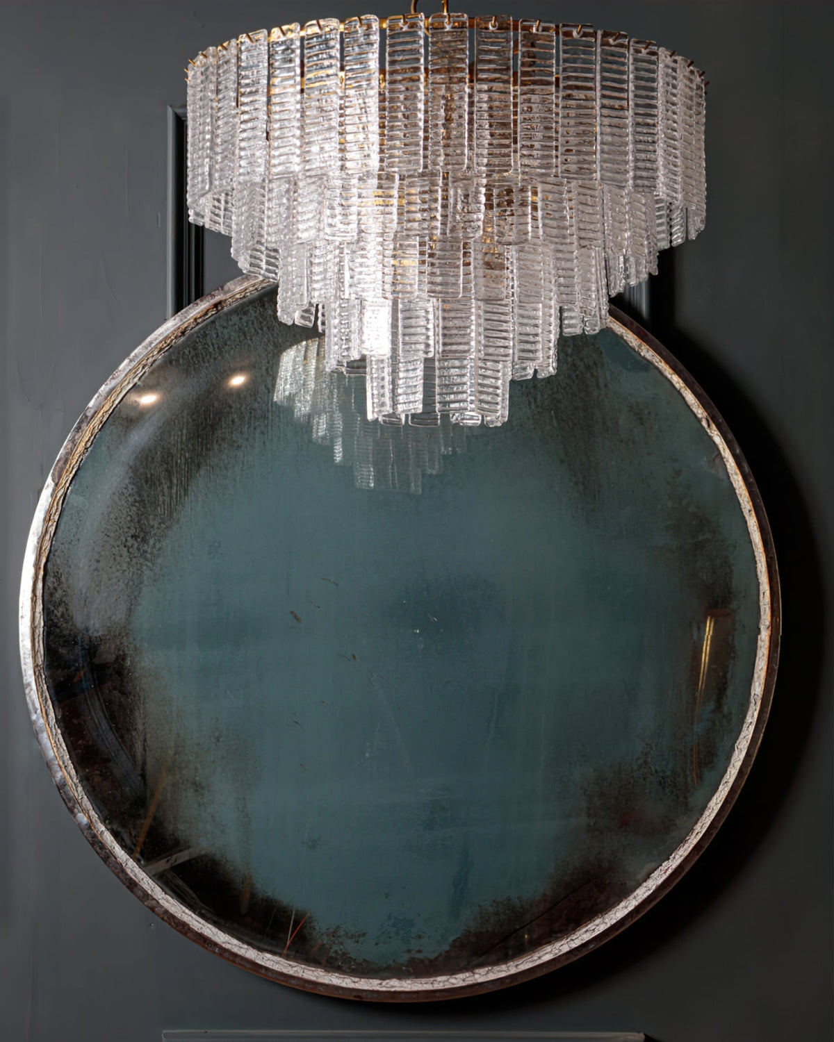 Opalora Pink Murano Chandelier