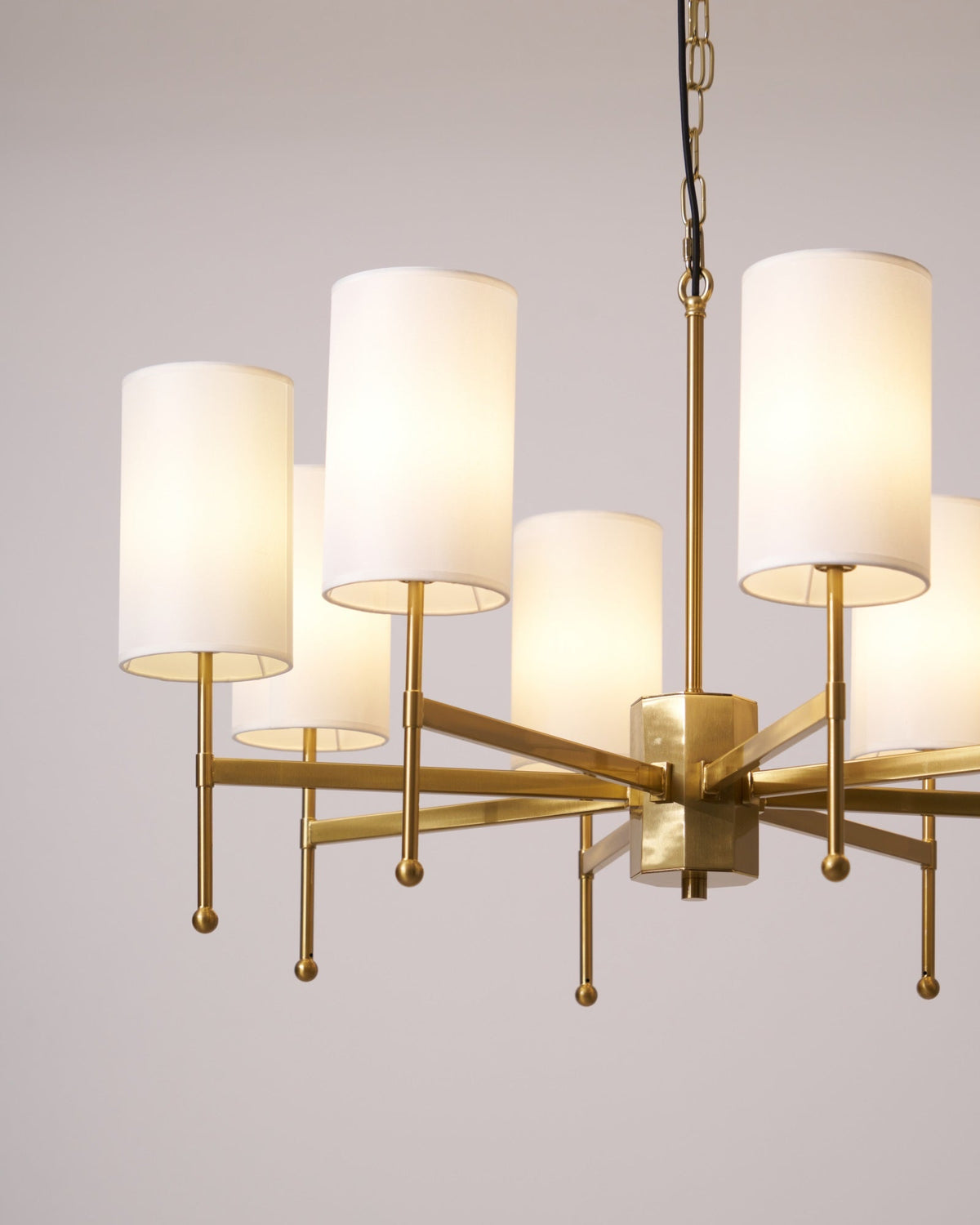 Brilliancess Brass Chandelier