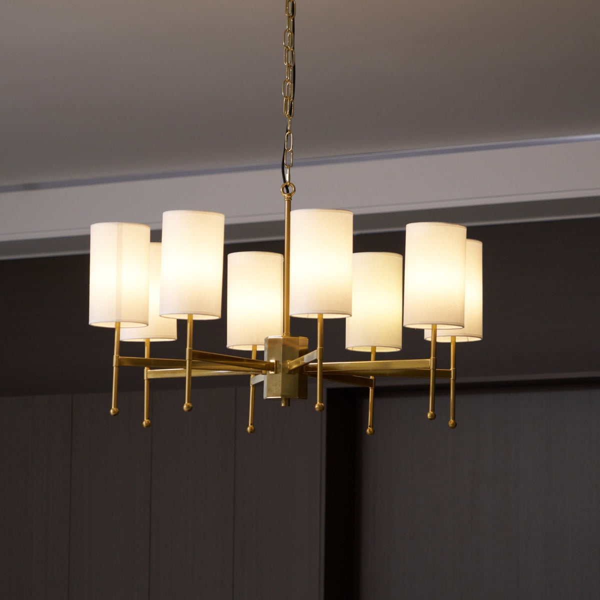 Brilliancess Brass Chandelier