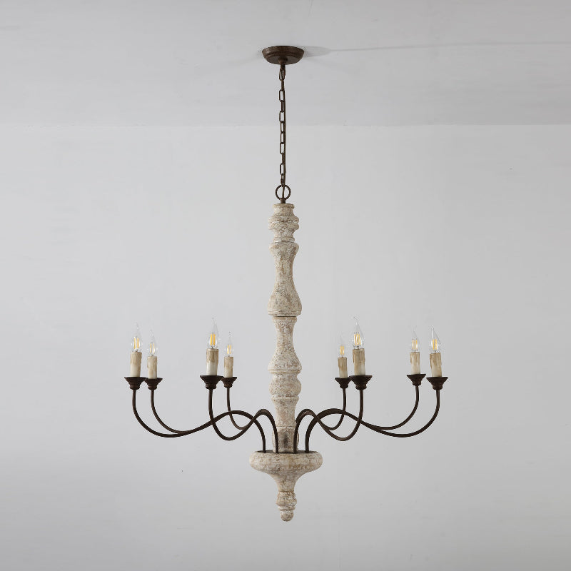 Ophelia 8-Light Candle Chandelier