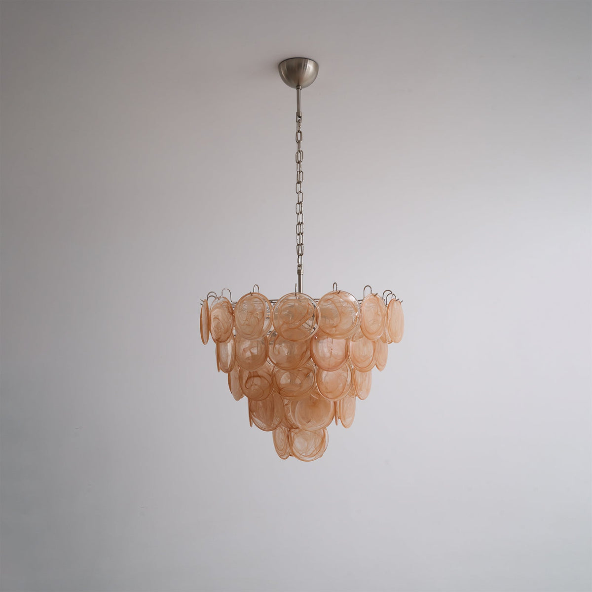 Orange Murano Disc Chandelier - view 24