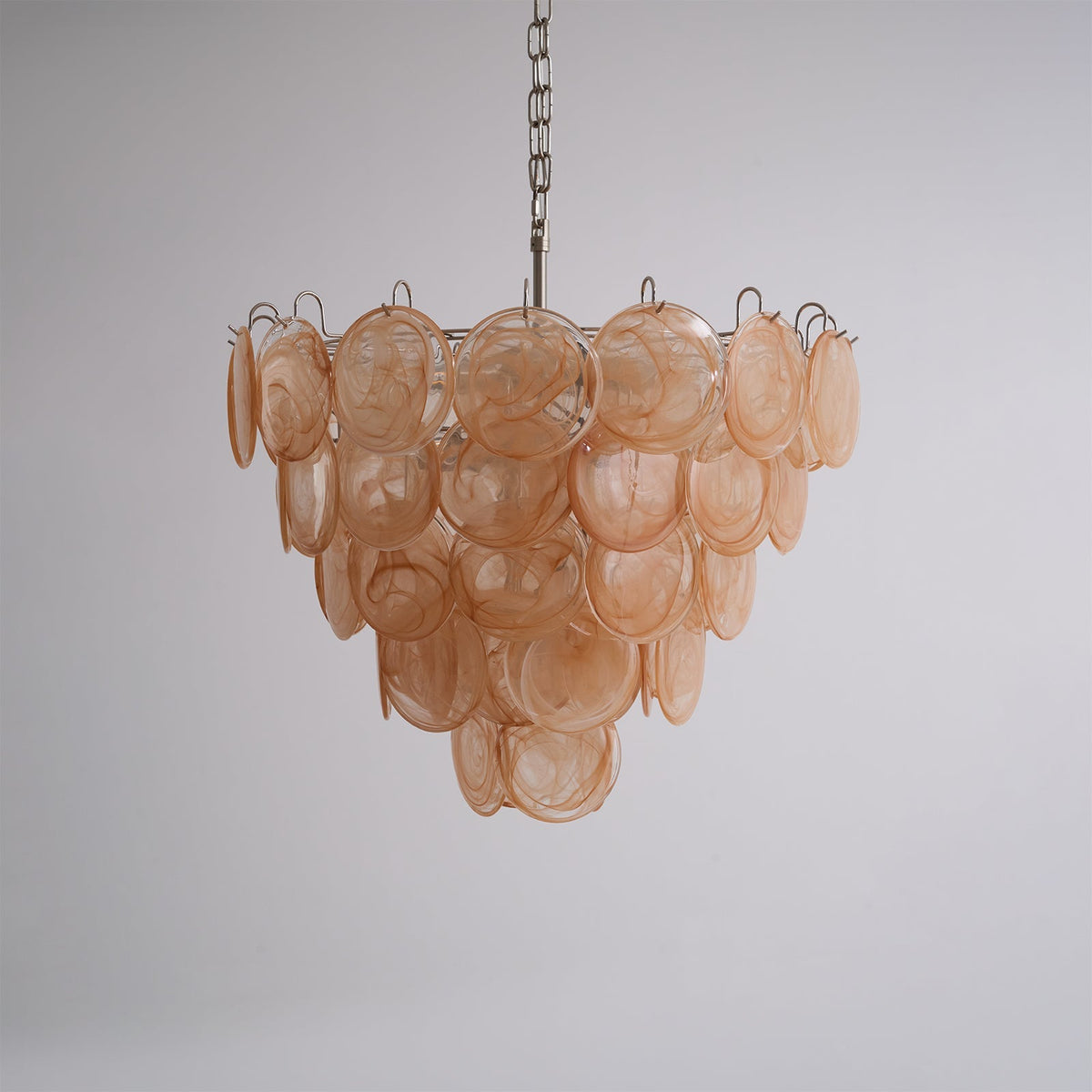 Orange Murano Disc Chandelier - view 27