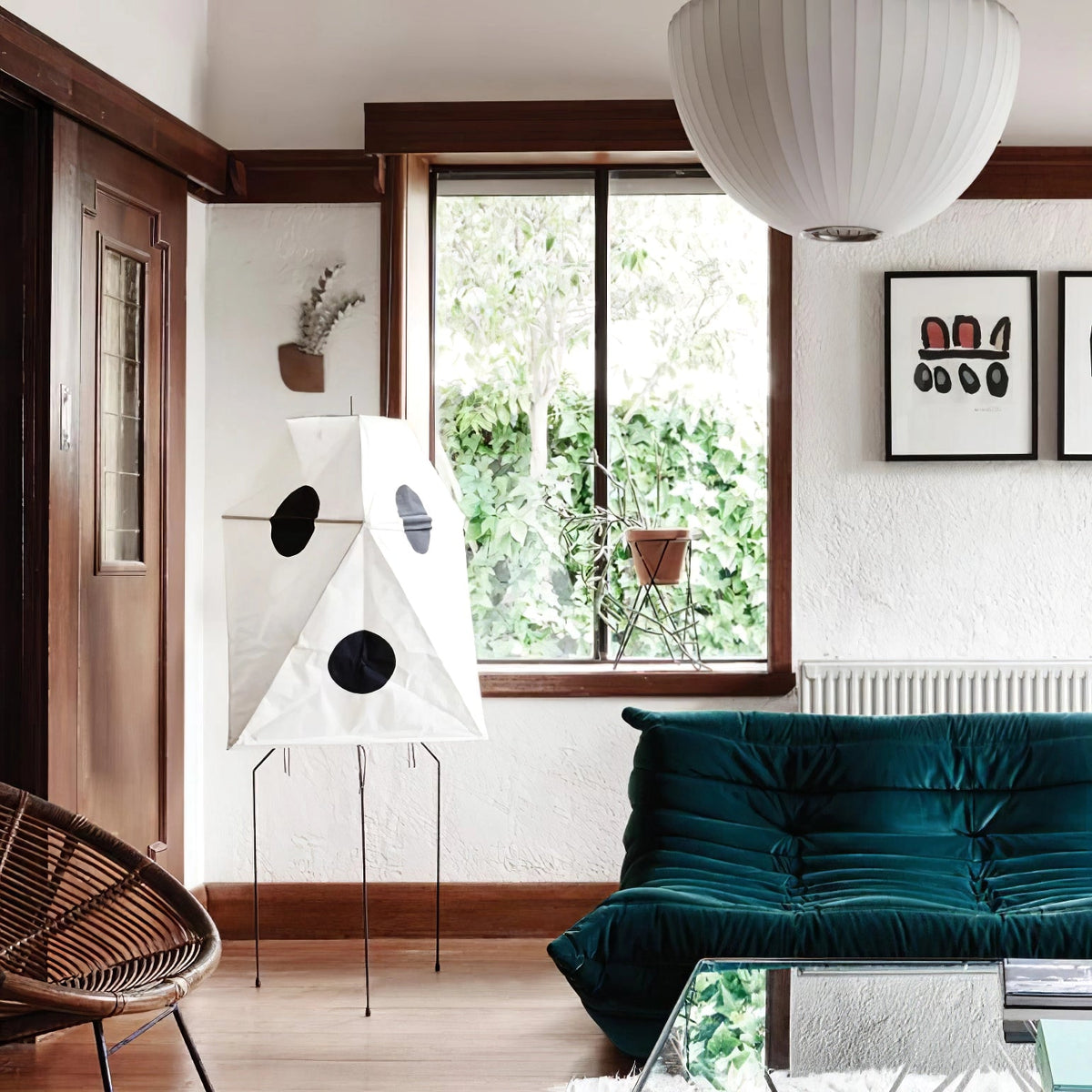 Origami Lantern Floor Lamp - view 30