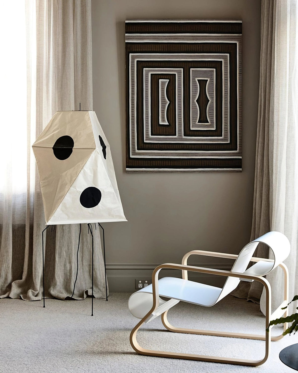 Origami Lantern Floor Lamp - view 4