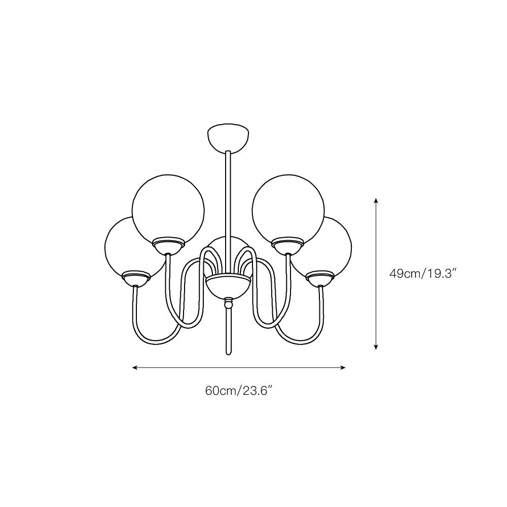 Orivulnum Chandelier - view 4