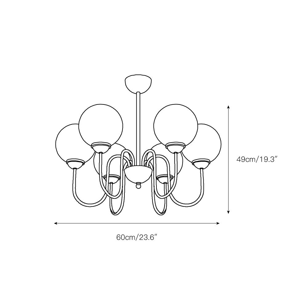 Orivulnum Chandelier - view 5