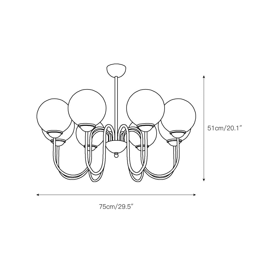 Orivulnum Chandelier - view 6