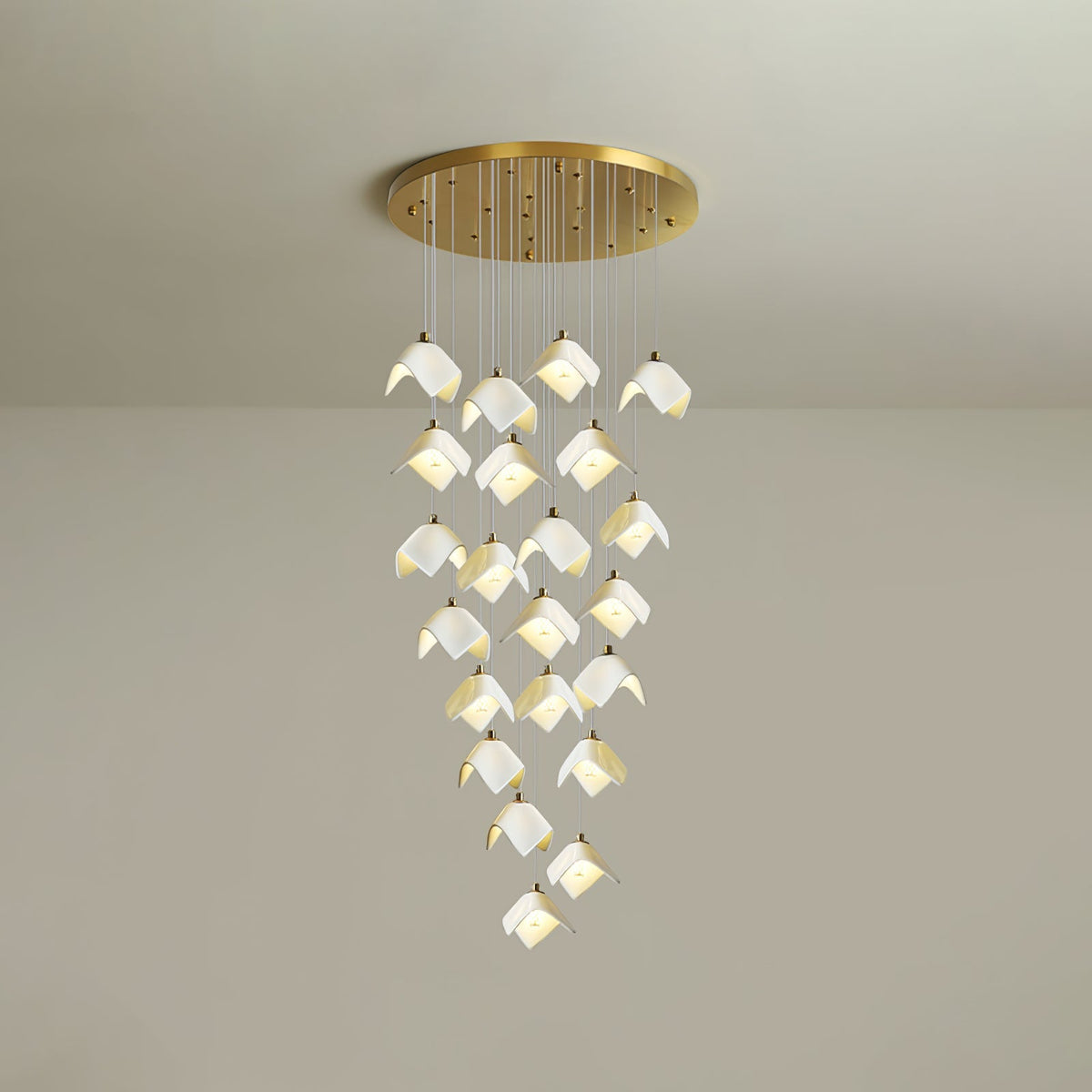 Orlani Cascade Stairs Chandelier