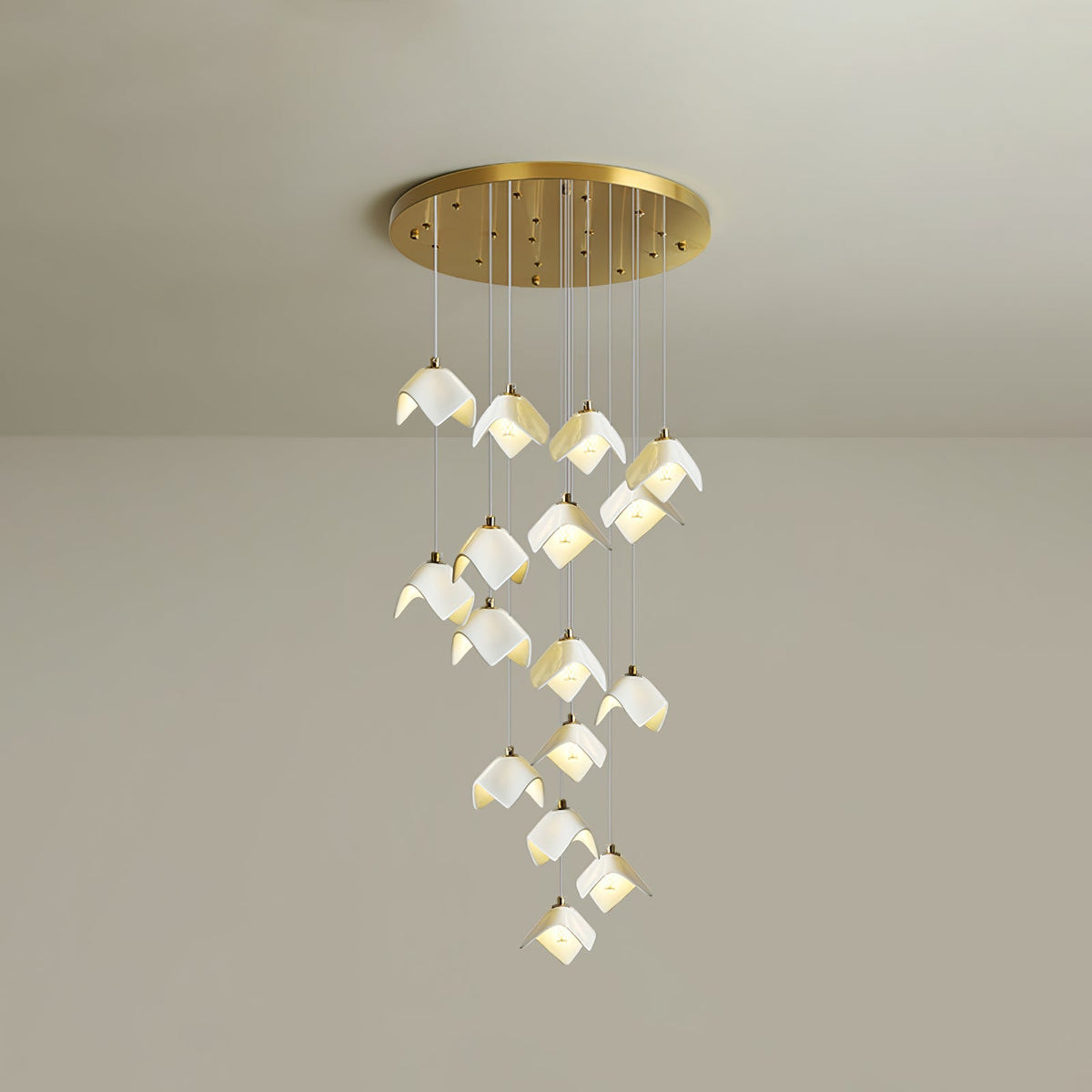 Orlani Cascade Stairs Chandelier