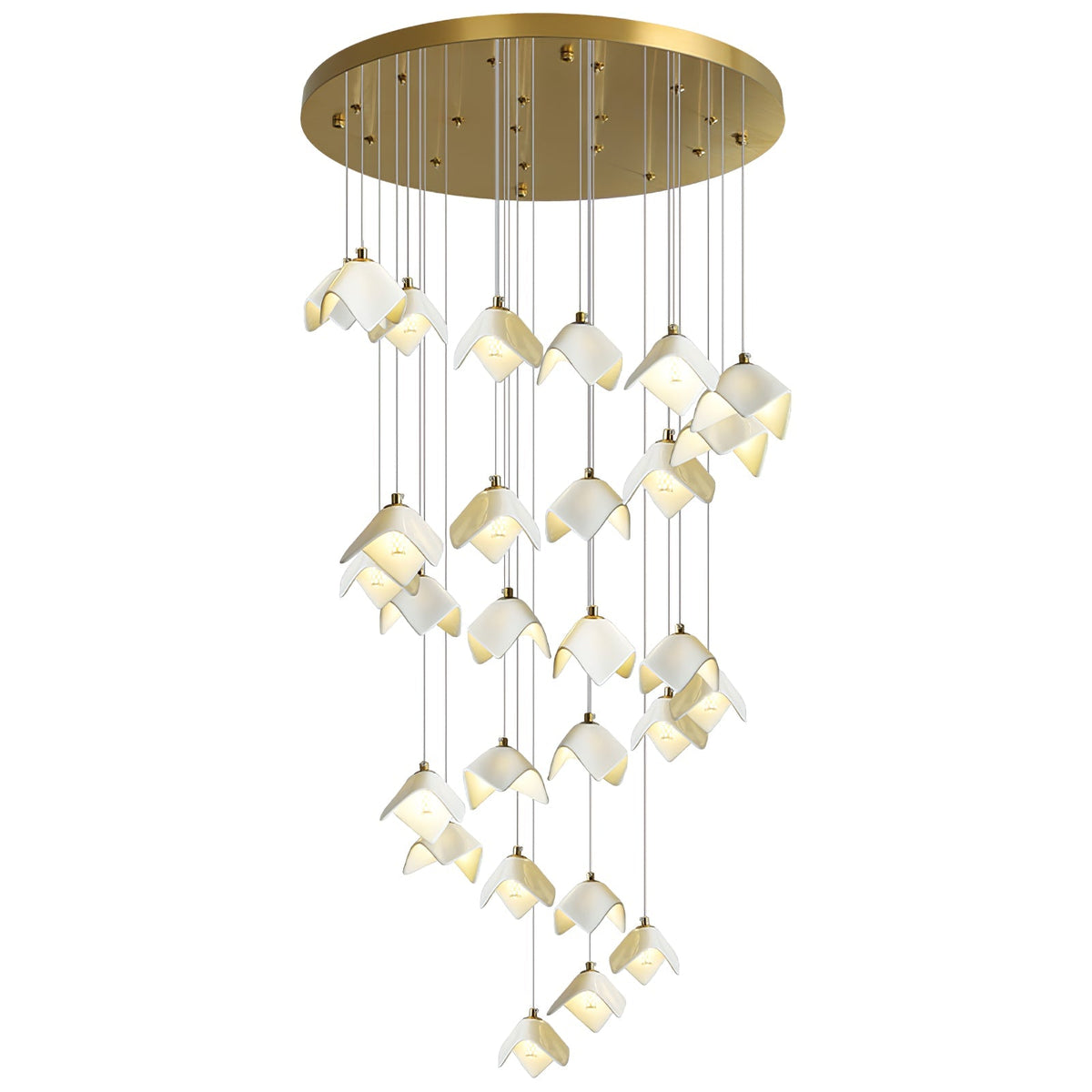 Orlani Cascade Stairs Chandelier