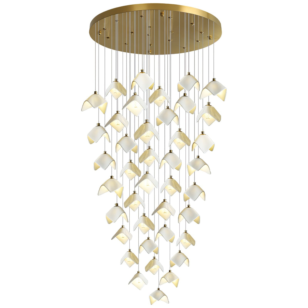 Orlani Cascade Stairs Chandelier