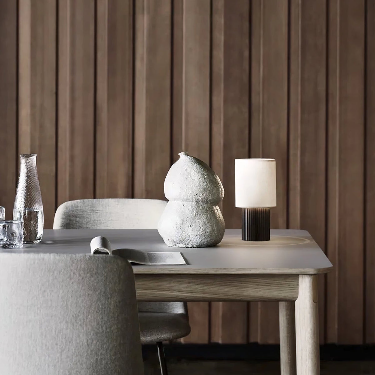 Orlo Ribbed Table Lamp