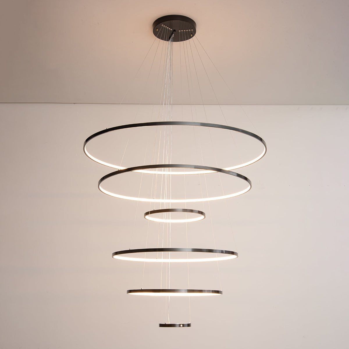 Orrery Rings Chandelier